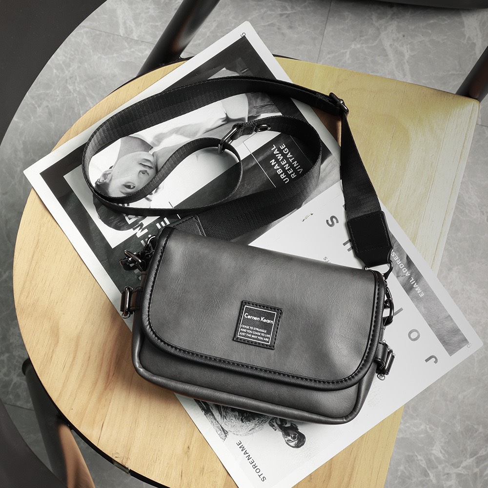 Túi Xách Đeo Chéo Nam ,Túi Đeo Vai Thời Trang Hàn Quốc Da Pu Cao Cấp