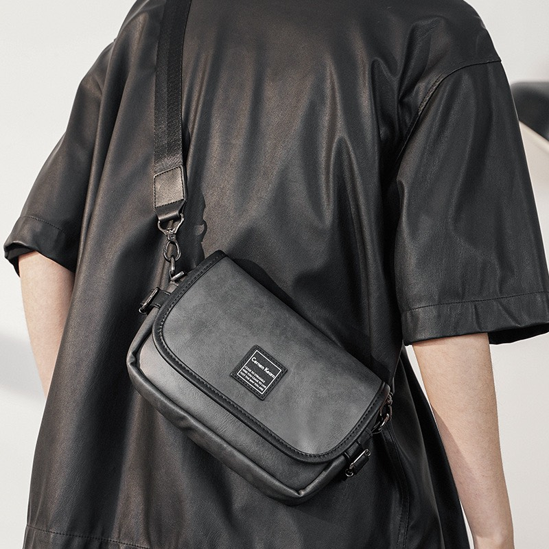 Túi Xách Đeo Chéo Nam ,Túi Đeo Vai Thời Trang Hàn Quốc Da Pu Cao Cấp