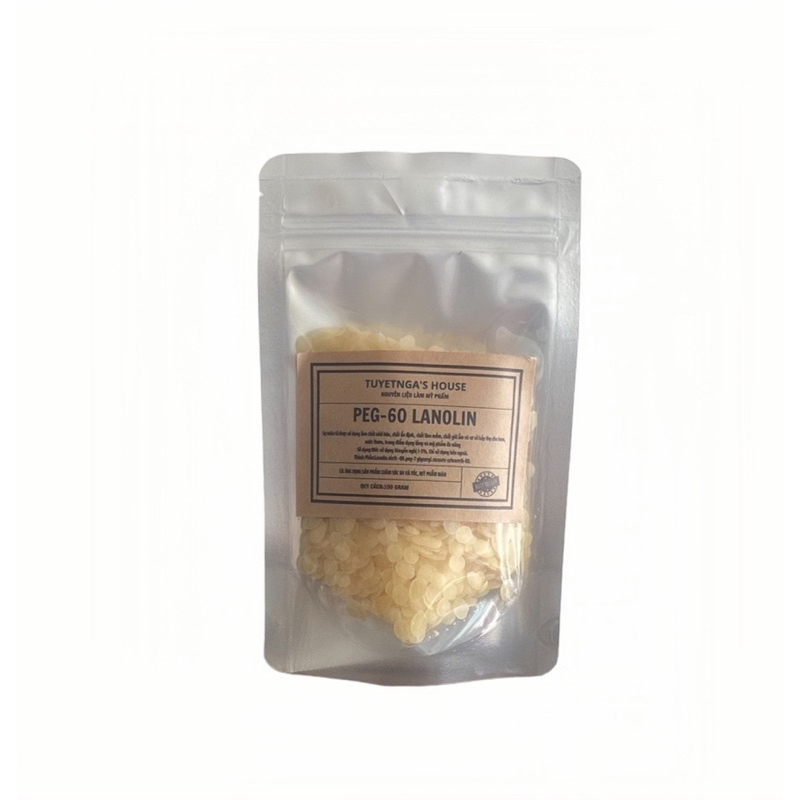 Chât làm mềm nhũ hoá PEG-60 Lanolin