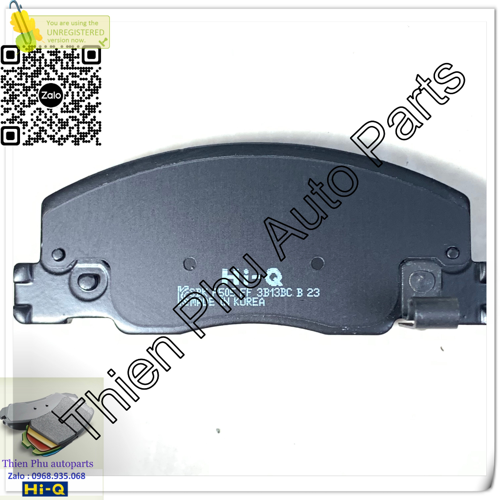 Má phanh chính hãng Hi-Q cho Toyota Zace + Previa  - Bố thắng trước. OEM Brake Pad : 0446528350 0446528470 04465Y