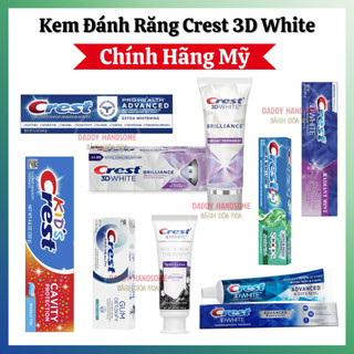 Kem Đánh Răng Crest 3D White Tẩy Trắng Răng Chính Hãng Mỹ