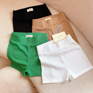 Quần Short Biker, From Ngắn Chất Thun Gân Mặc Bao Co Giản