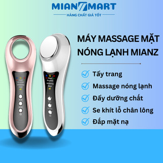 Máy massage mặt MIANZ nóng lạnh - điện di cao cấp - mat xa mặt cầm tay đẩy dưỡng chất nâng cơ mặt - Mian Mart