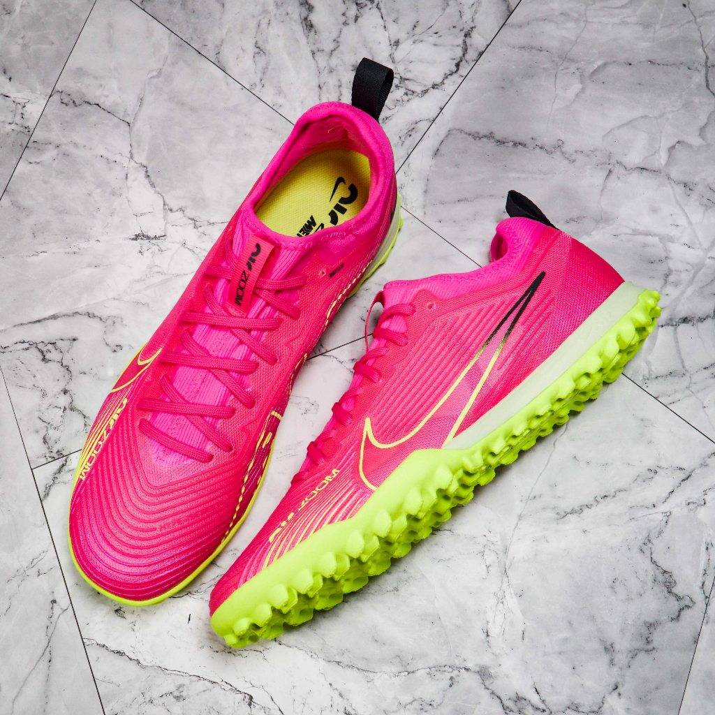 Giày đá banh cỏ nhân tạo Air Zoom Mercurial Vapor 15 Pro TF Luminous - Pink Blast/Volt/Gridiron
