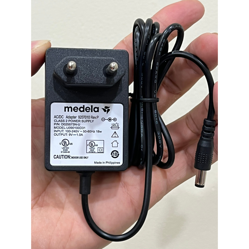 Dây sạc máy hút sữa medela pump 9VDC