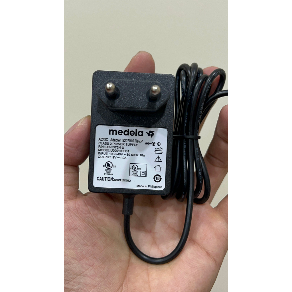 Dây sạc máy hút sữa medela pump 9VDC