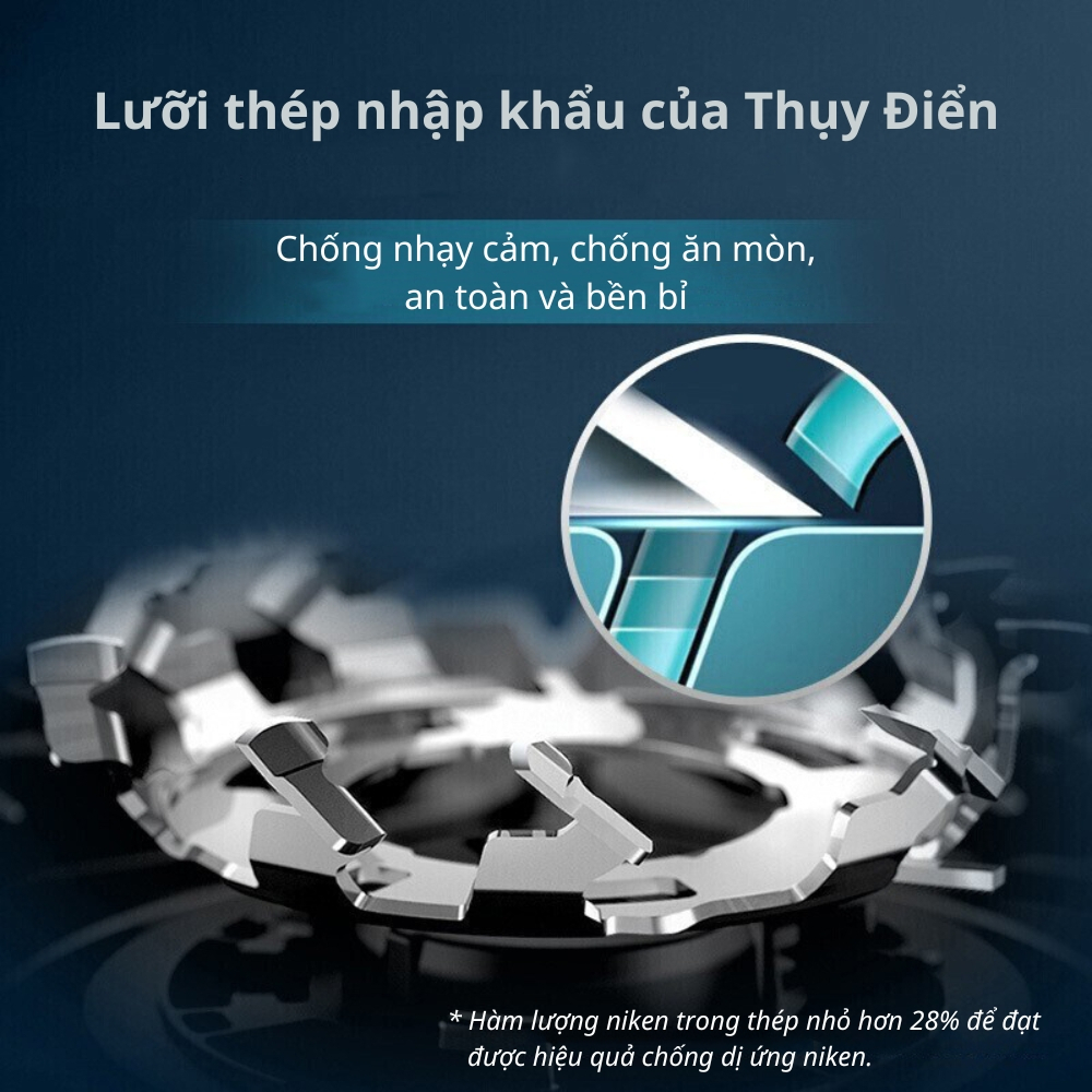 Máy cạo râu Philips điện 3 lưỡi S2305 dành cho cạo khô và ướt, tích hợp cạo mai, có sạc nhanh - BH 24 tháng - Madico