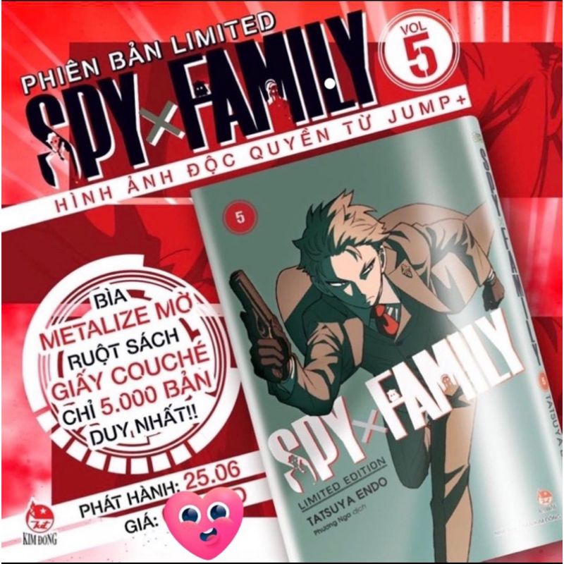 Kim Đồng - Spy x Family tập 5 limited