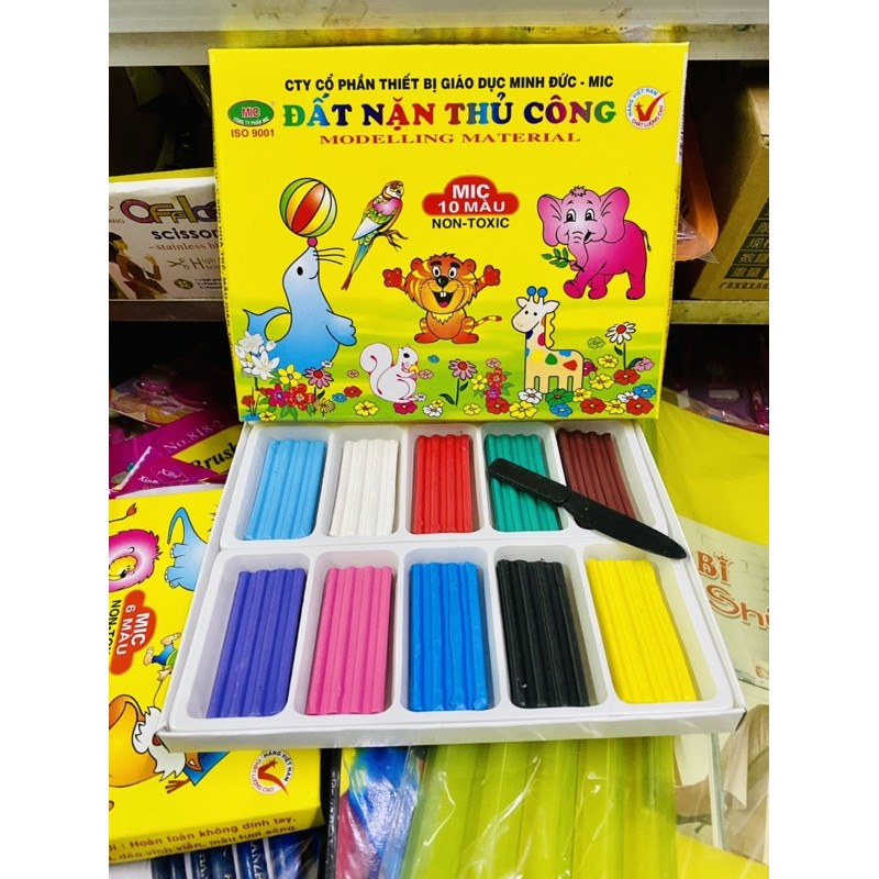 Đất Nặn Mic Nhiều Màu Cho Bé