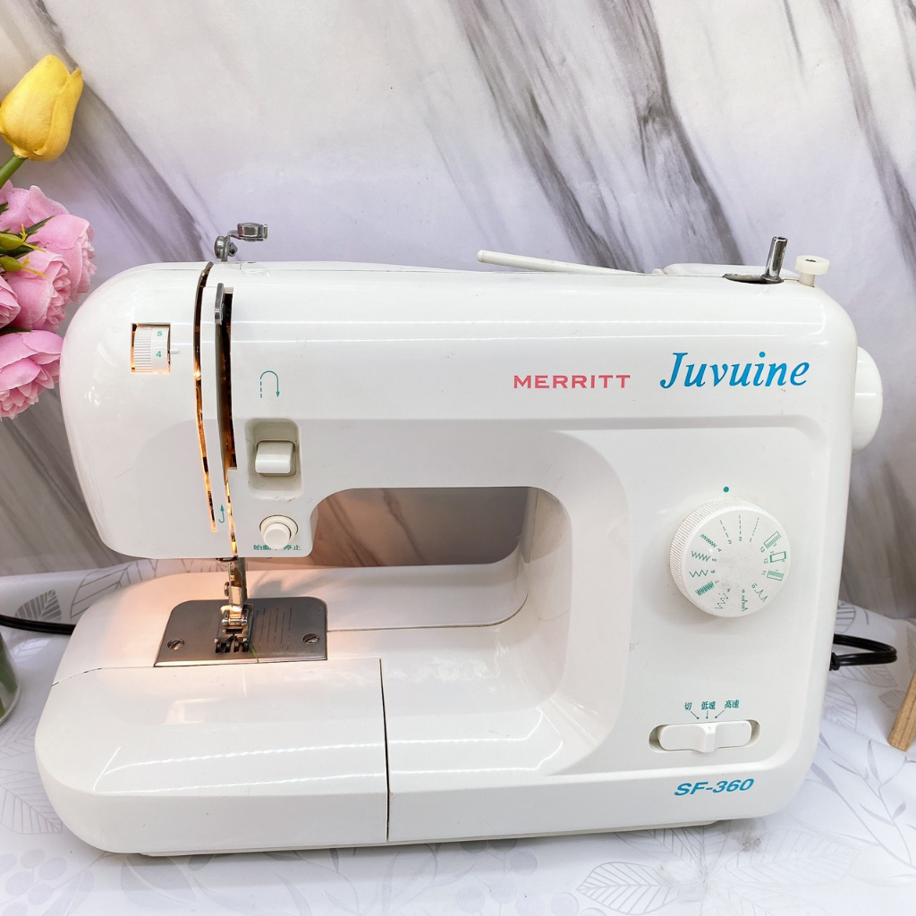 Máy May Mini Gia Đình Nhật Singer Juvuine - May Cơ Bản- Máy Ổ Đứng- Dễ Sử Dụng- Cực Bền
