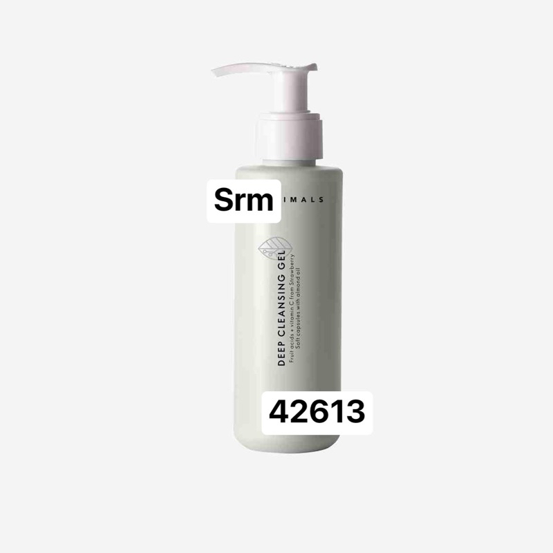 42613 Gel rửa mặt sạch sâu có chứa Vitamin C từ quả Dâu Tây giúp làm sạch làn da. 150ml cho da nhờn