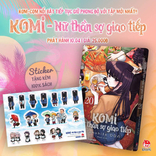 Truyện tranh - komi - nữ thần sợ giao tiếp - tập 20 - kđ