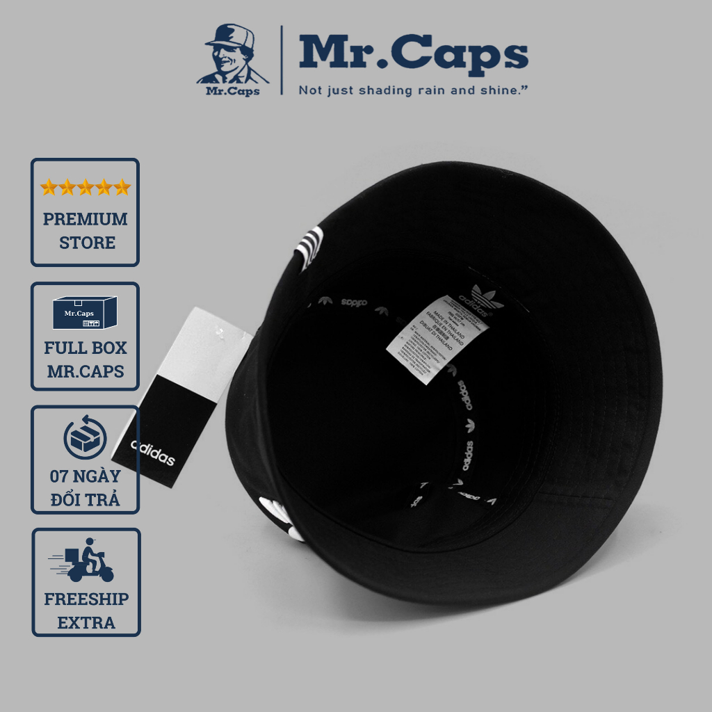 Nón bucket vành adidas vnxk - Mũ bo vành thời trang cao cấp phong cách thể thao form unisex FullBox Mrcap Store