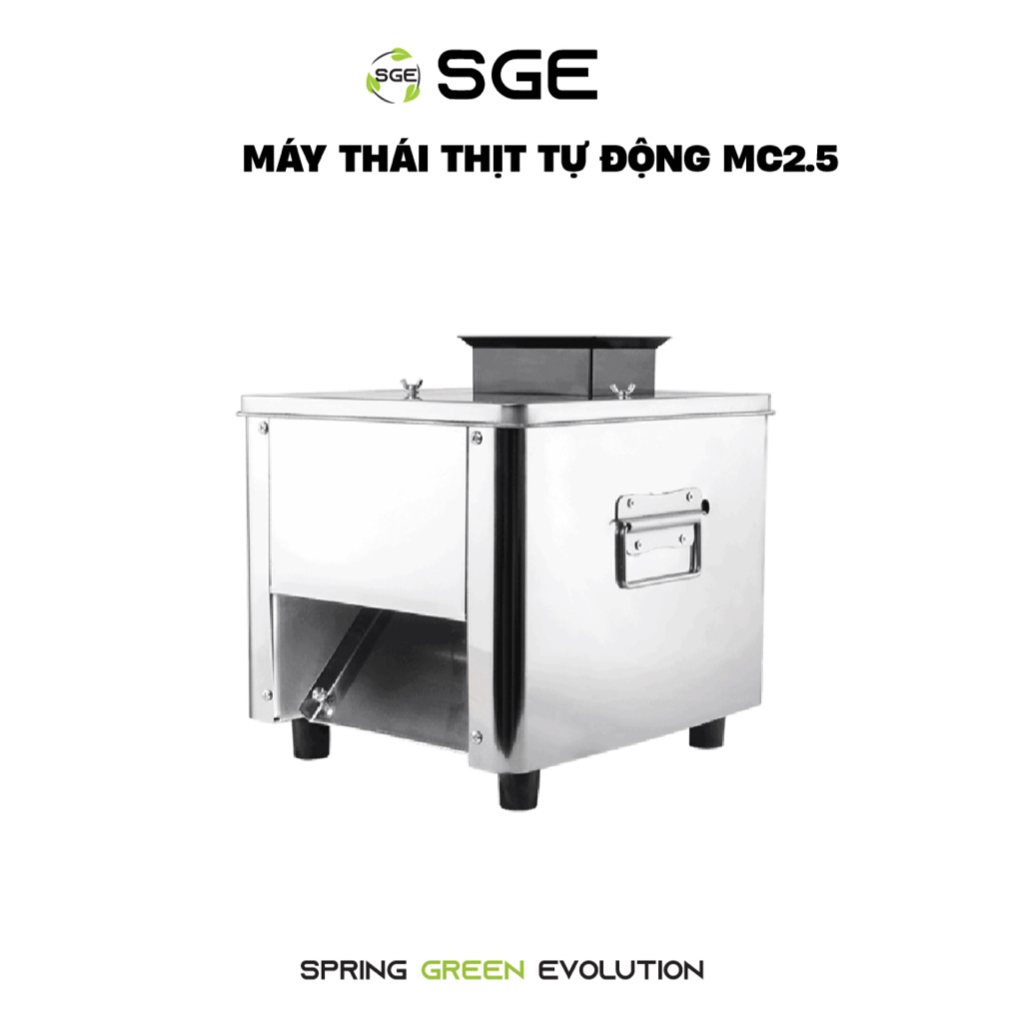 Máy Thái Thịt Tự Động MC 2.5 Máy Thái Thịt Chất Lượng Cao Công Suất Lên Tới 150Kg/h Sử Dụng Lâu Bền SGE