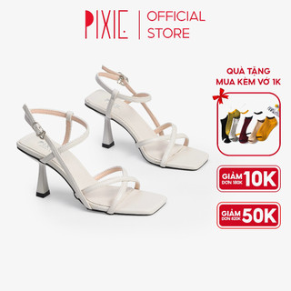 Giày Sandal Cao Gót 7cm Quai Chéo H088 Pixie