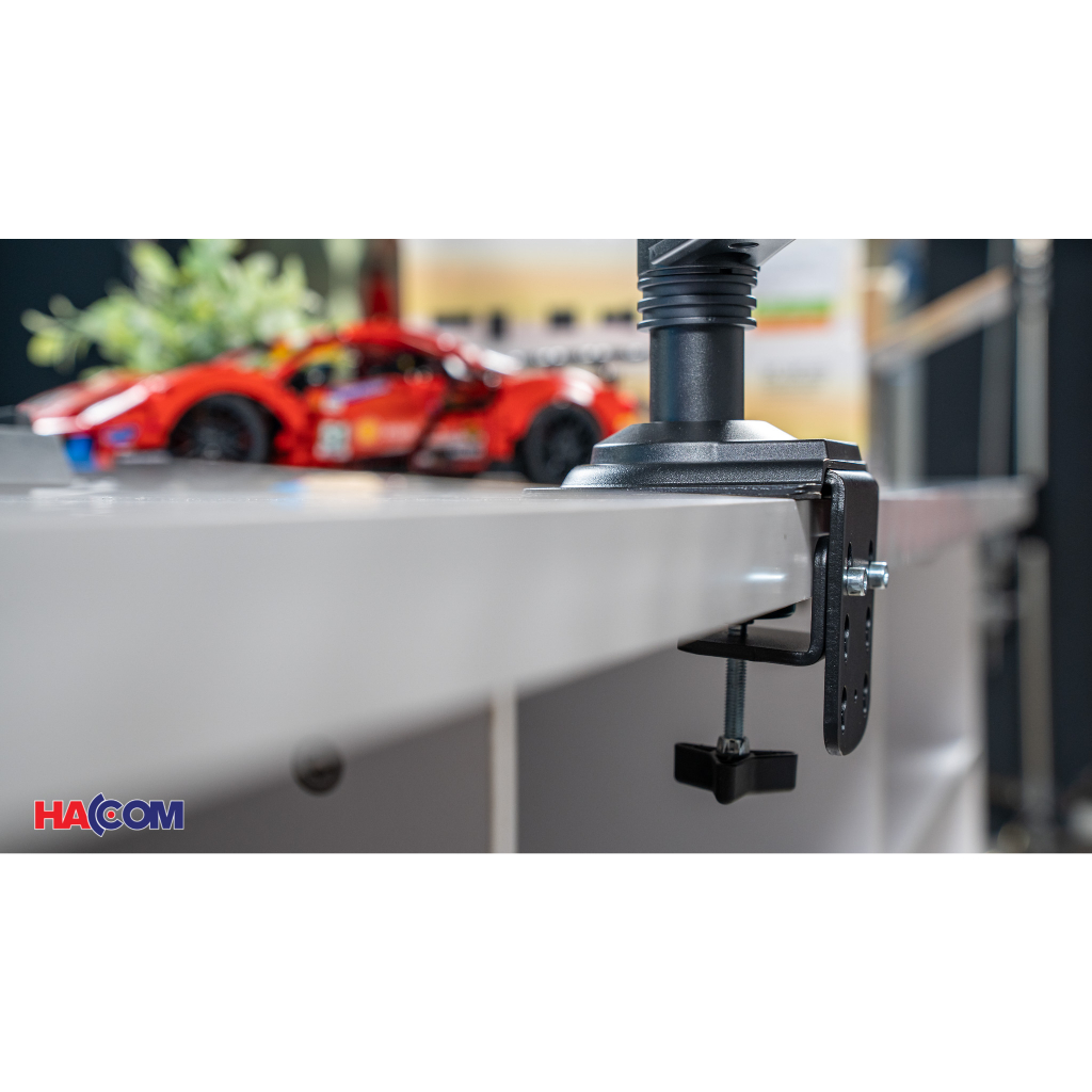 Giá đỡ 2 màn hình máy tính gắn cạnh bàn North Bayou H180  tết kiệm tối đa không gian sống