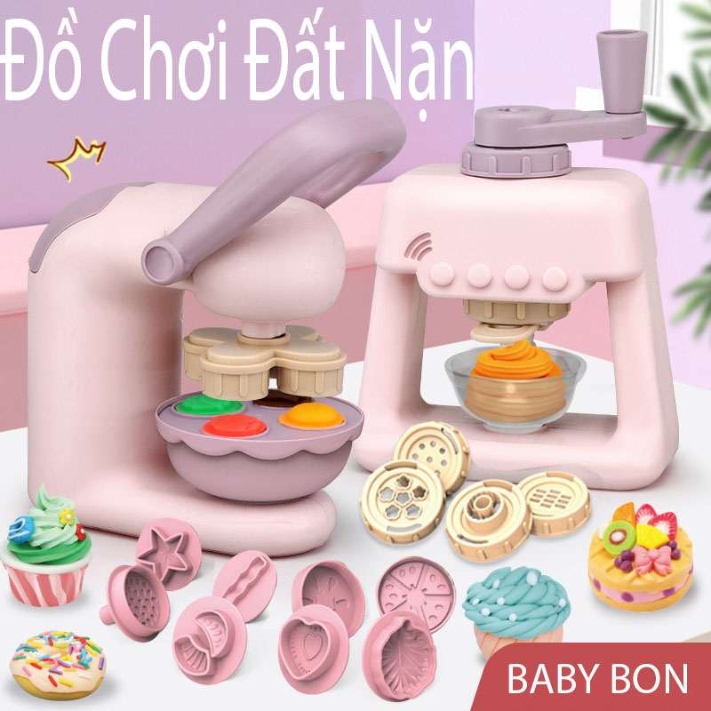 Đồ Chơi Đất Nặn,Máy làm mỳ,Máy làm bánh,Máy làm kem