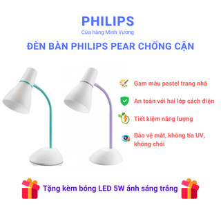 Đèn bàn Philips Pear 71567 chống cận tặng kèm bóng LED