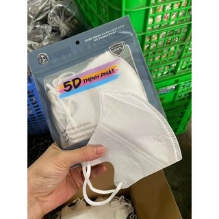 CHÍNH HÃNG 100 chiếc Khẩu trang 5D Thịnh Phát kháng khuẩn ngăn giọt bắn chống bụi