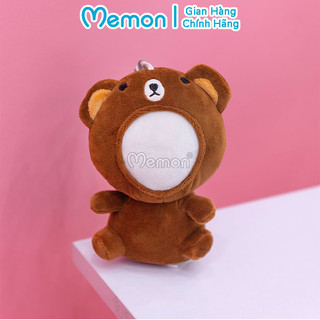 Gấu Bông In Ảnh Cao Cấp Memon
