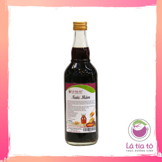 Nước mắm chay thực dưỡng 500ml - lá tía tô