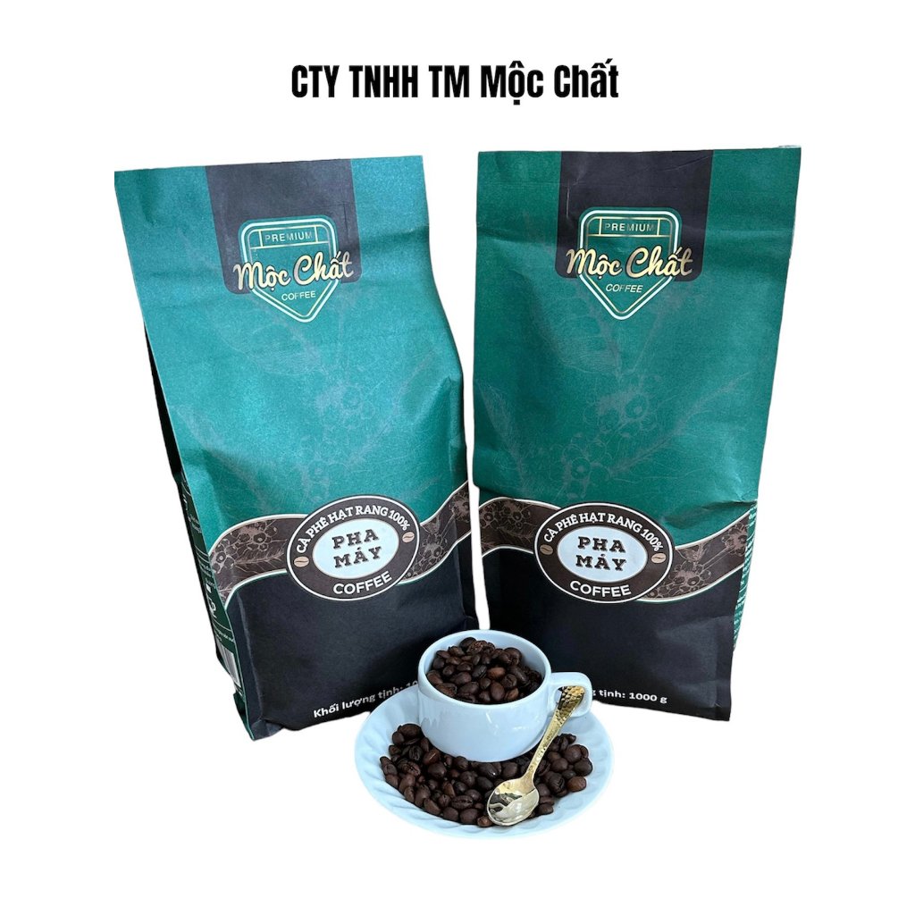 CÀ PHÊ HẠT RANG MỘC CHẤT (PHA MÁY)TÚI 1000G