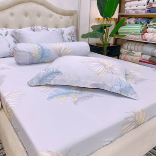Bộ drap tencel modal vải mềm mịn mát lạnh/ full 5 món có mền full size