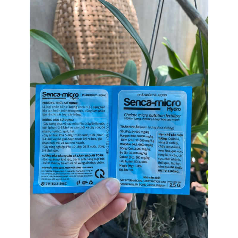 Set 10 gói Phân Vi Lượng Chelate