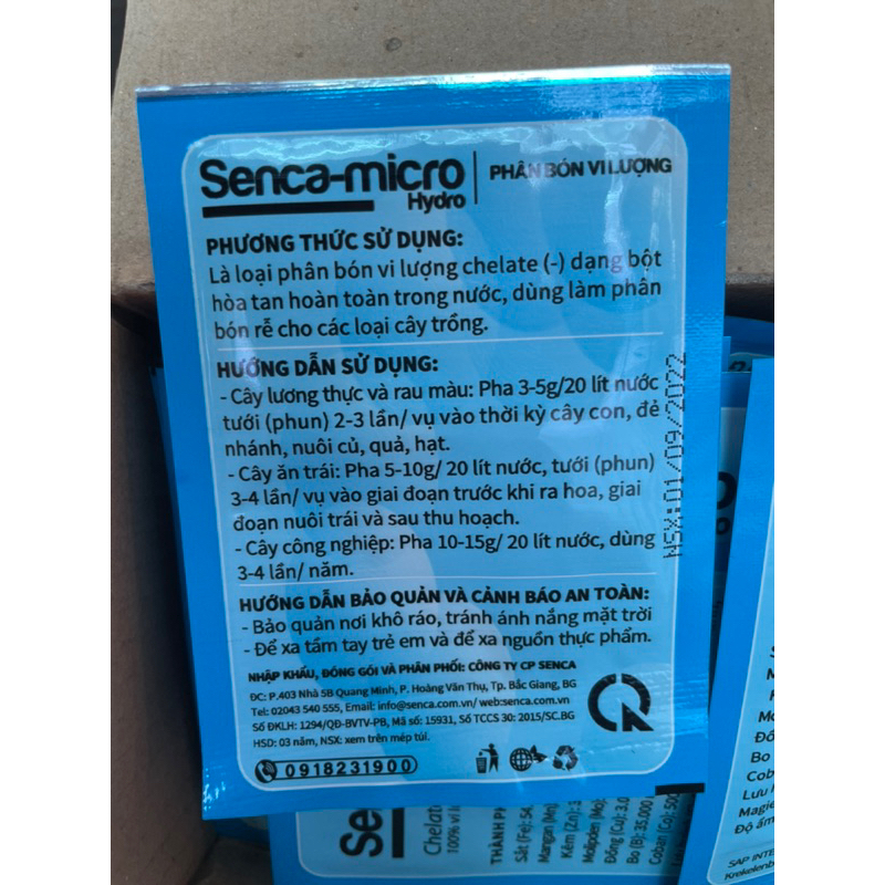 Set 10 gói Phân Vi Lượng Chelate