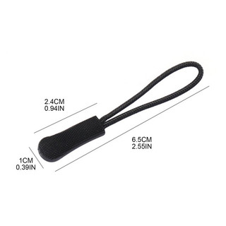 Set 10 Đầu Móc Dây Kéo Dành Cho Dây Kéo Treo Đồ/ Lều/ Túi Xách Đầu Khóa Kéo Thay Thế Tiện Dụng