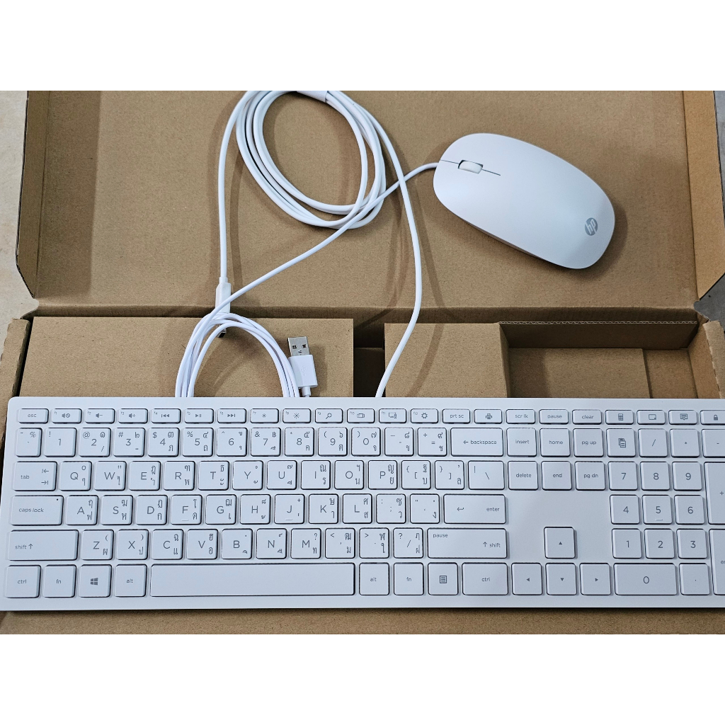 Bán combo bàn phím chuột có dây HP