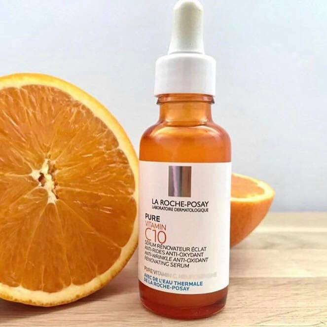 Serum vitamin C10 dưỡng trắng da xóa nám tàn nhang La Roche Posay 30ml