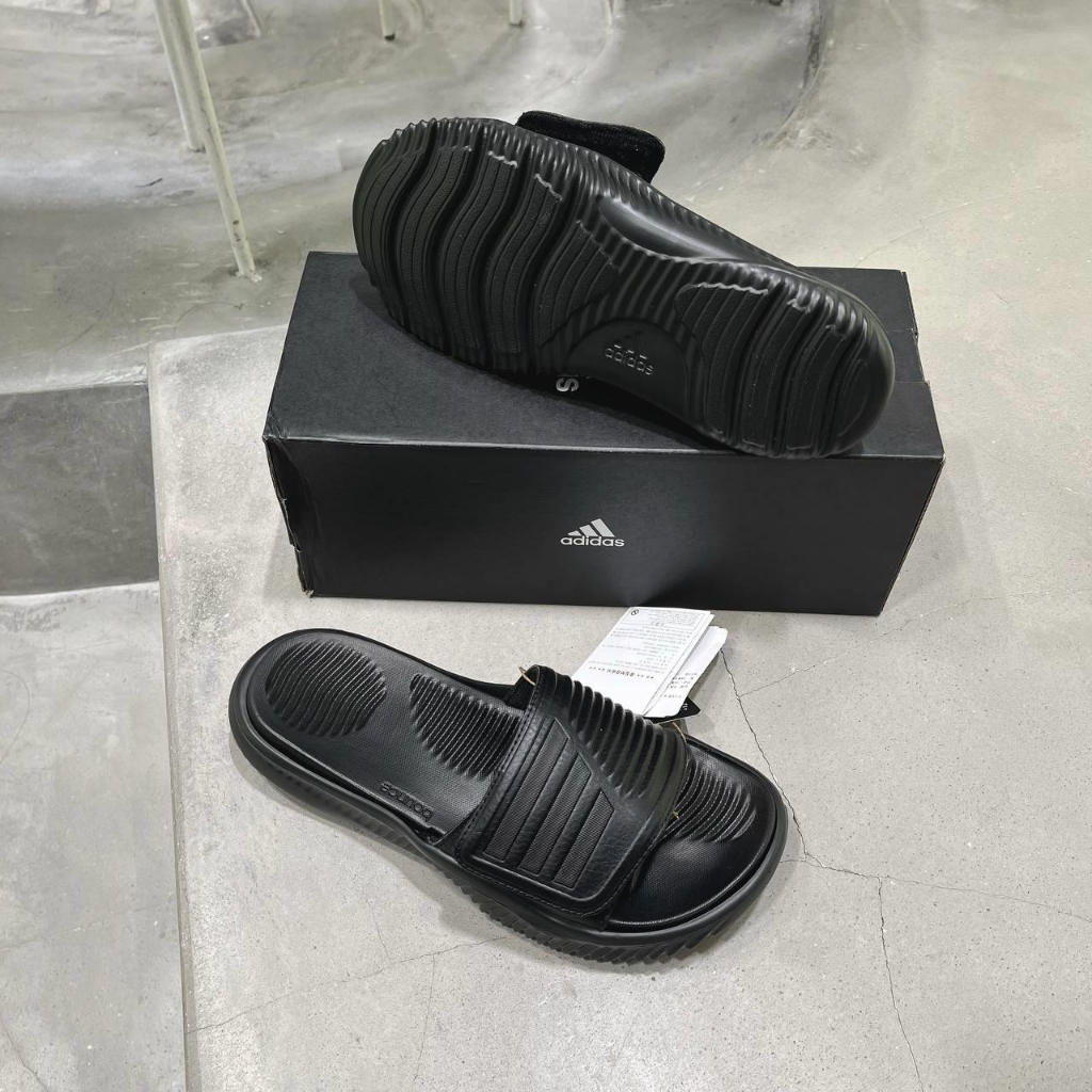 Dép Adidas Alphabounce V1 V2 Màu Đen Fullbox - GY9416