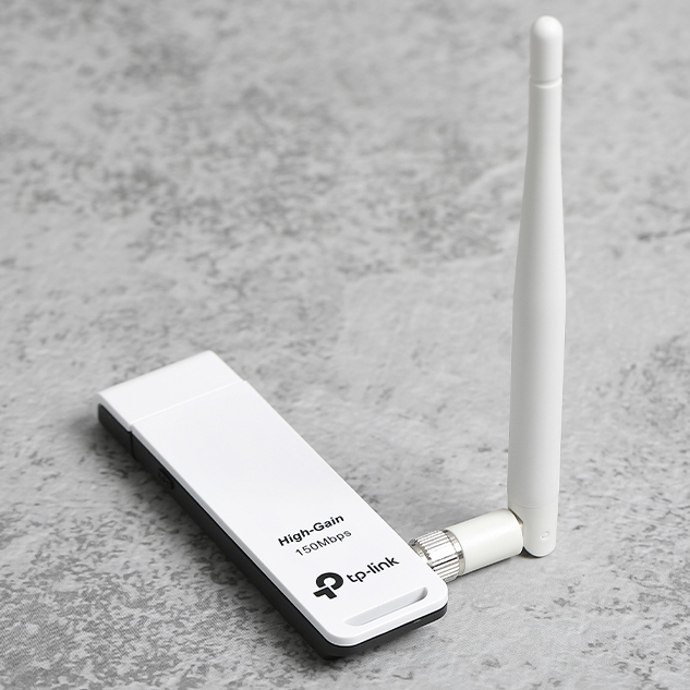 USB Wifi TP-Link TL-WN722N  tốc độ cao thu sóng 5Ghz Laptop PC máy bàn - TPLink t2u plus Bảo Hành 2 năm Shopcom