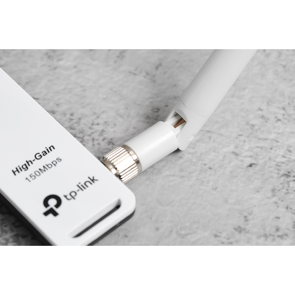 USB Wifi TP-Link TL-WN722N  tốc độ cao thu sóng 5Ghz Laptop PC máy bàn - TPLink t2u plus Bảo Hành 2 năm Shopcom