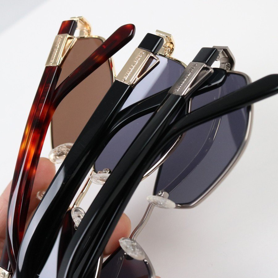 Kính mát hình lục giác phong cách Retro thời trang