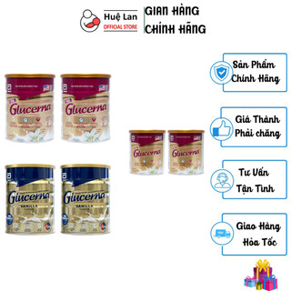 Combo 2 hộp sữa bột abbott glucerna hương vani 400g/850g - glucerna úc hương vanilla 850g
