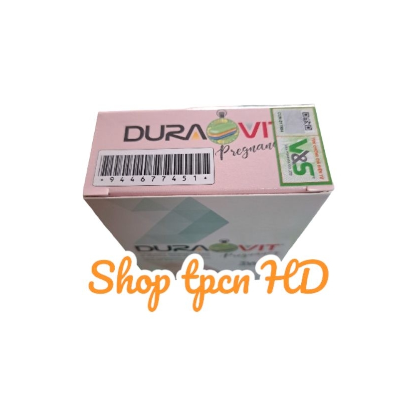 Duravit Pregnancy bổ sung sắt, vitamin cho phụ nữ trước, trong, sau khi sinh