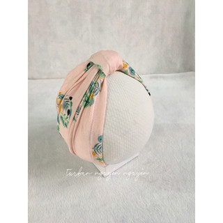 Mũ cho bé: màu cam chất liệu cotton lụa