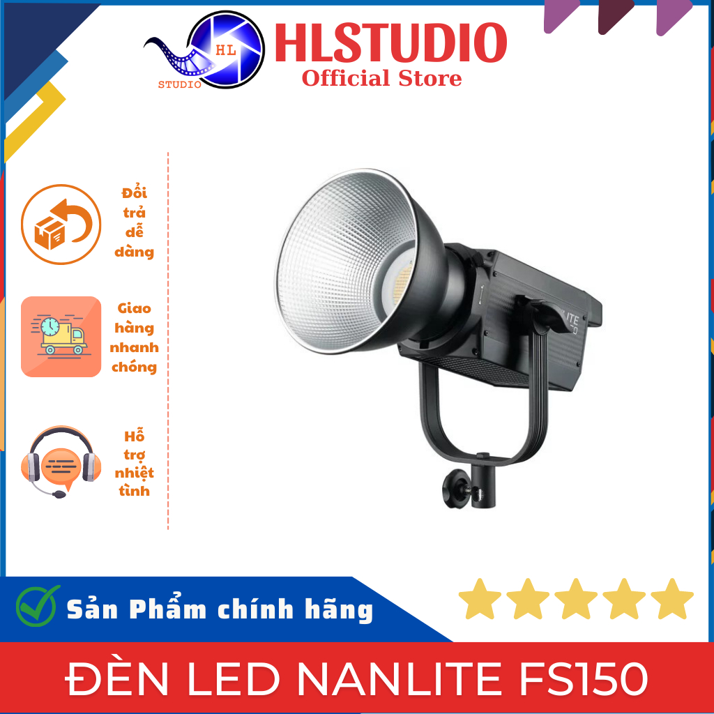 Đèn Led Nanlite FS-150 FS-150B FS-200 FS-200B FS-300 FS-300B FS-300C FC-300B Chính Hãng HL Studio