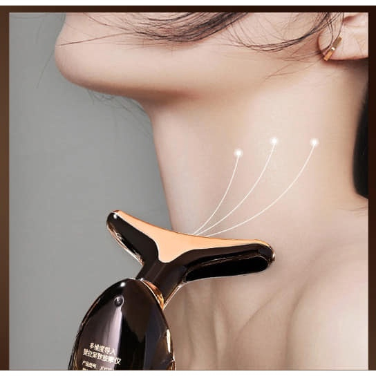 Máy massage nâng cơ mặt, nâng ngực mát xa mặt xe khít lỗ chân lông.