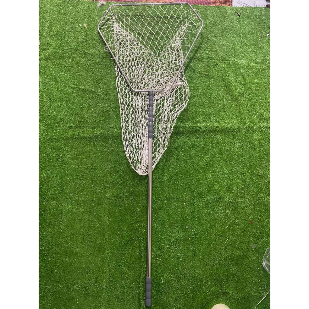 Bộ Vợt Săn Hàng Inox Vành Tam Giác, Chất Liệu Inox Cao Cấp Siêu Bền