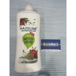 Sữa tắm hazeline matcha lựu đỏ 900g