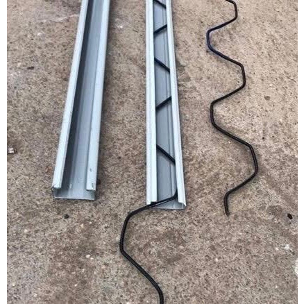 Combo 10 met nẹp ziczac, thanh nẹp ziczac nhà màng nhà kính, bao gồm thanh gài ziczac