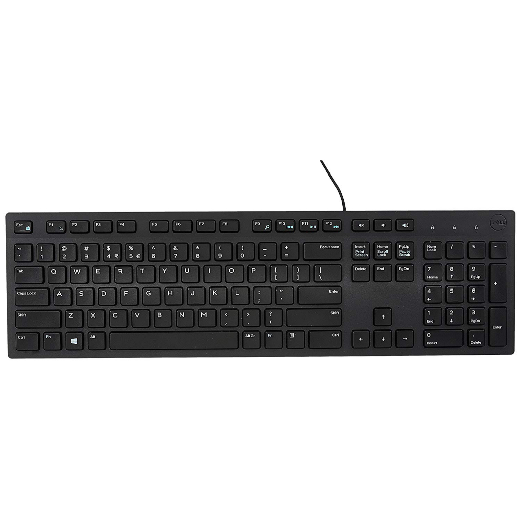 Hàng Chính Hãng - Keyboard DELL KB216 USB