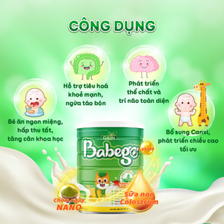 Sữa công thức Babego dành cho bé 400g/lon