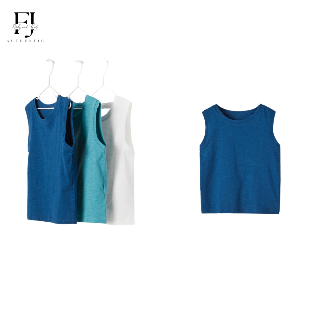 Áo ba lỗ bé trai chính hãng Zara, áo ba lỗ cho bé 1-4 tuổi Auth