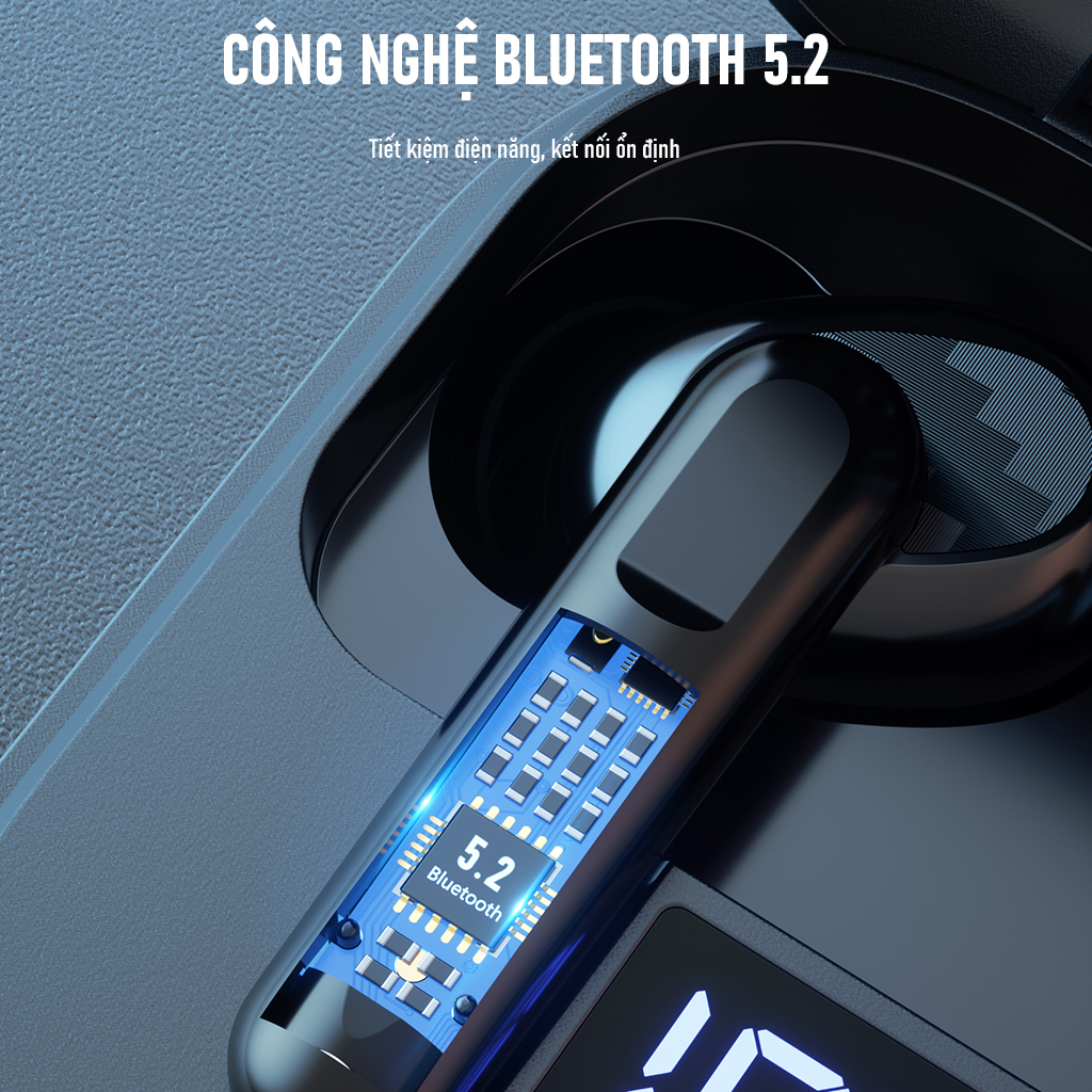 Tai Nghe Bluetooth ROBOT T40NC Chống Ồn ENC Công Nghệ Bluetooth 5.2 Chống Nước IPX4