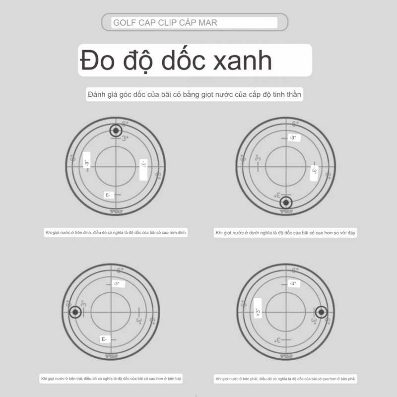 Mark Đánh Dấu Vị Trí Bóng - PGM Golf Mark - MK011