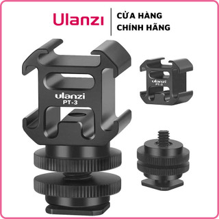 Ulanzi pt-3s - ngàm mở rộng cold shoe mount gắn thêm phụ kiện - hàng chính hãng